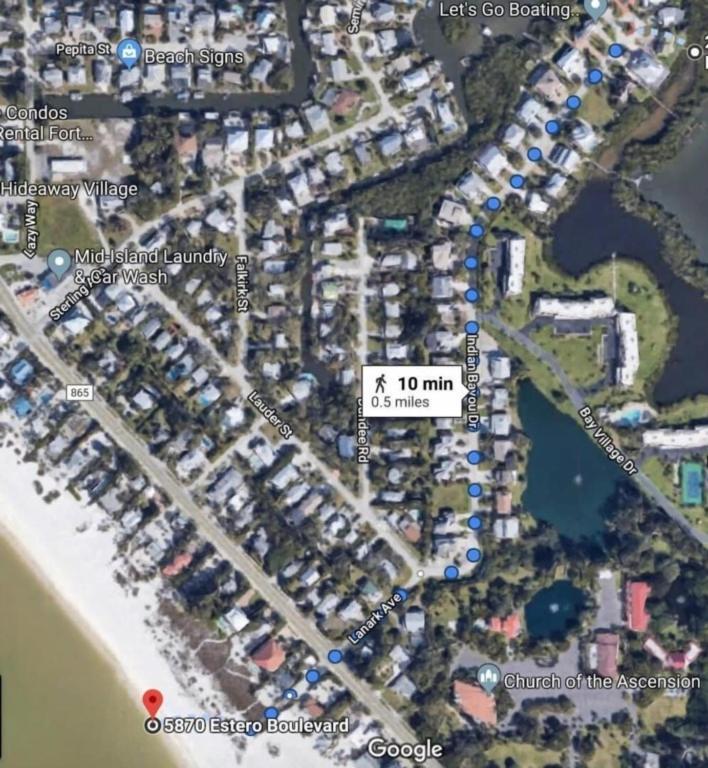 Blue Lagoon Estate Fort Myers Beach Eksteriør billede
